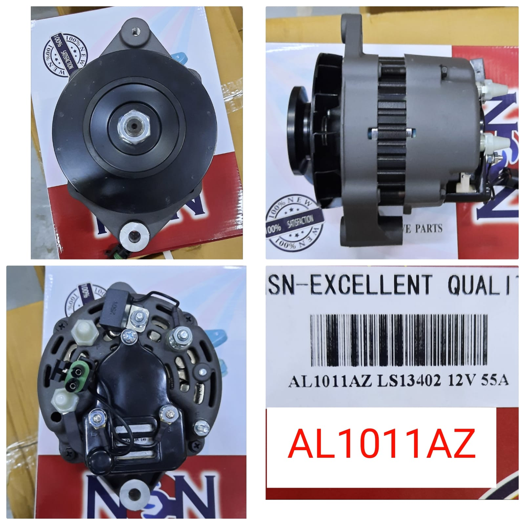 AL1011AZ   - BBT MND O/M 12V 55A ALTERNATOR