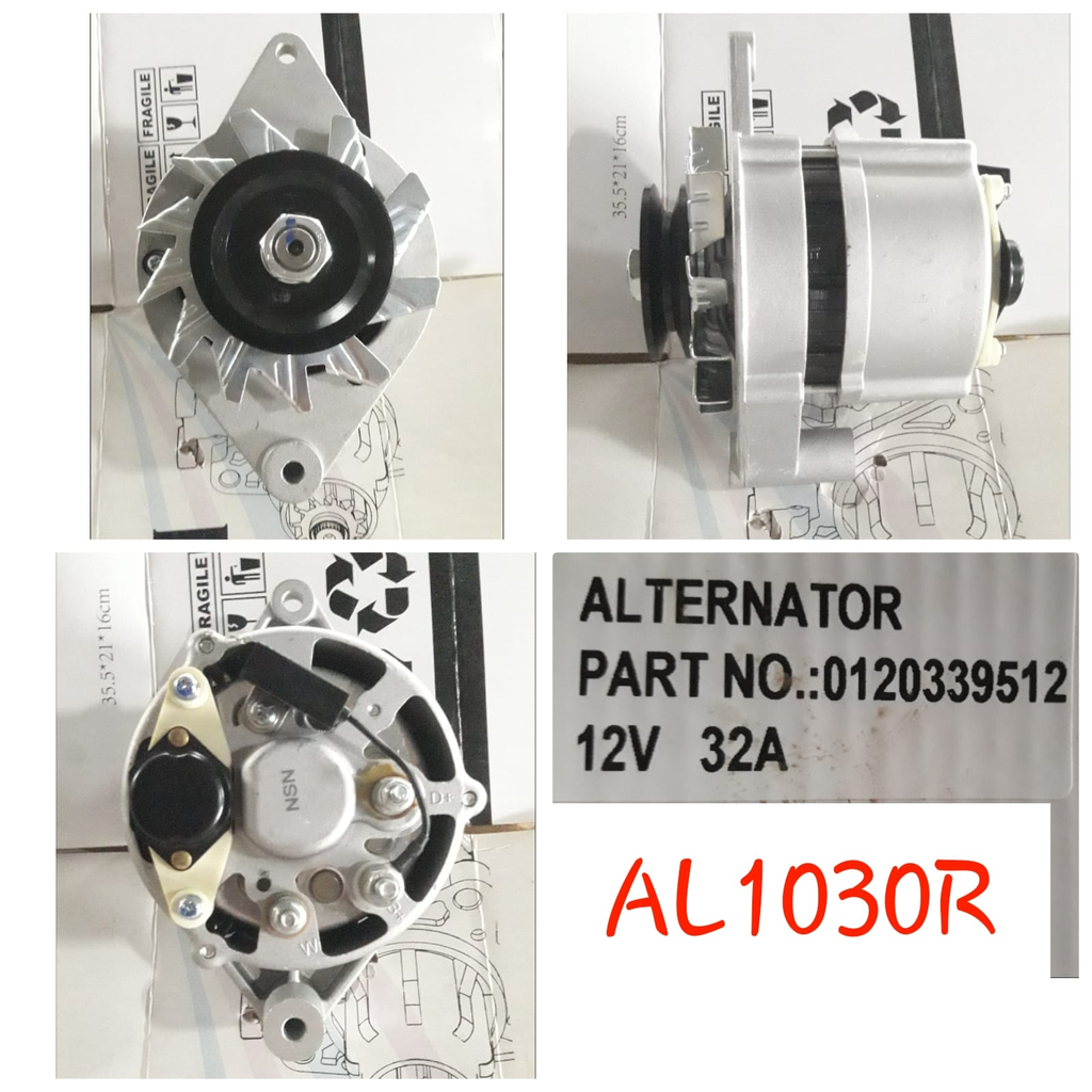 AL1030R   - BSCH TATA TYPE 12V 32A "I" ALTERNATOR