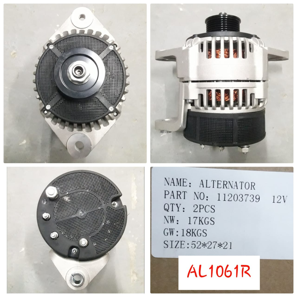 AL1061R-CT/CS/ISK 12V 175A ALTERNATOR