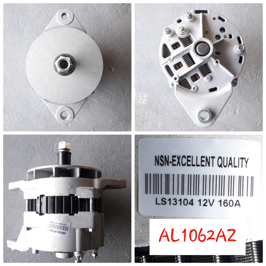AL1062AZ   - CT 22SI 12V 160A ALTERNATOR