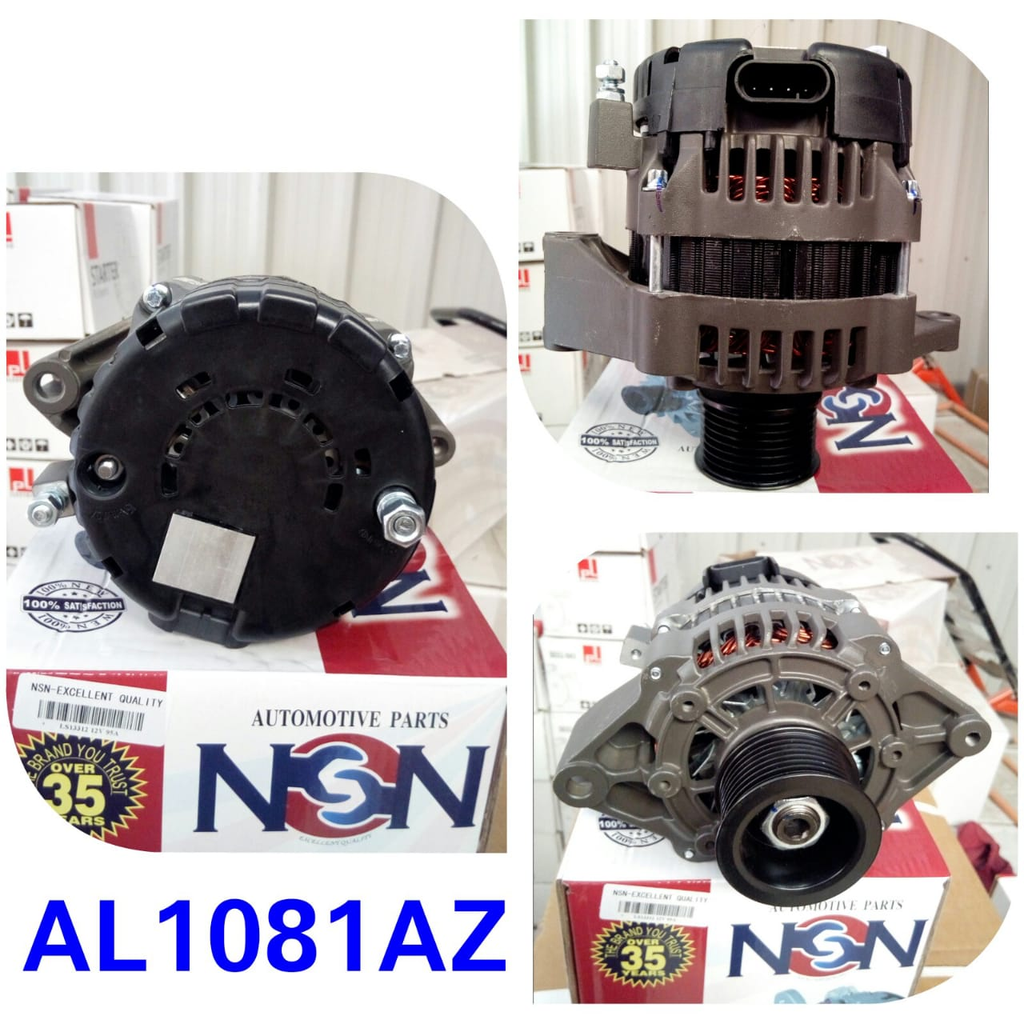 AL1081AZ   - CMN 11SI 12V BLACK 95A 8PK 4PIN ALTE