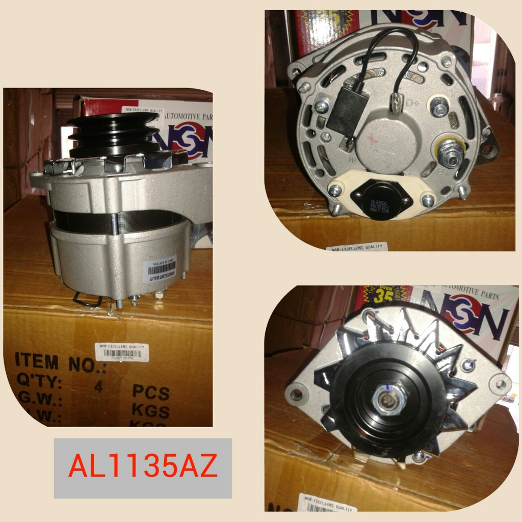 AL1135AZ   - DTZ "I" 12V 95A 2 EAR 2V ALTERNATOR