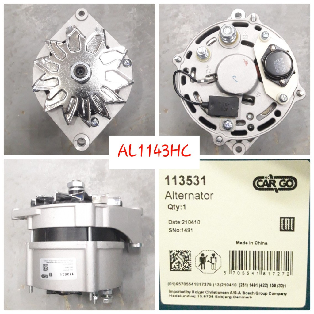 AL1140HC-THERMO KING "I" FOUND 12V 120A 2P ALTERNATOR