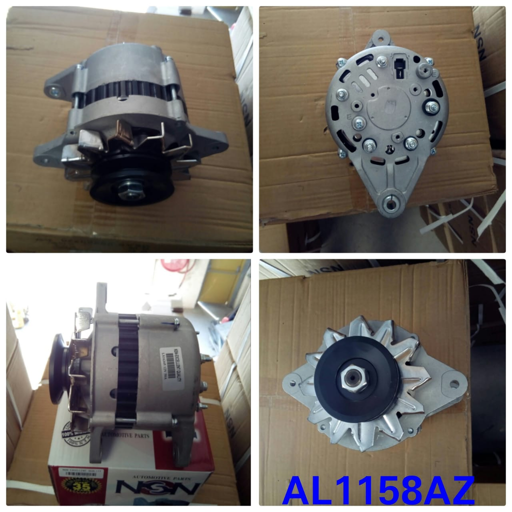 AL1158AZ - FORKLIFT HITACHI 12V 50A B/GRIP ALTERNATOR