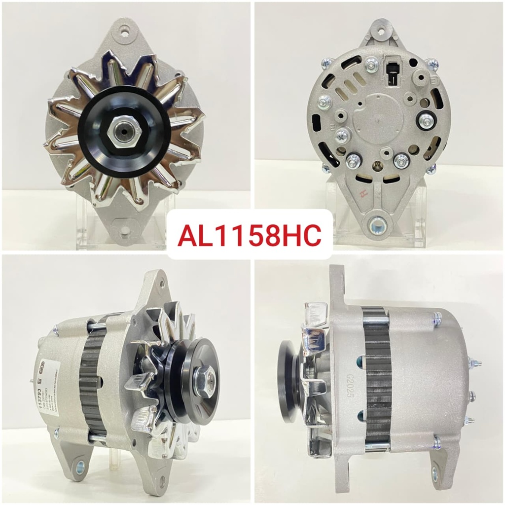 AL1158HC-FORKLIFT HITACHI 12V 55A B/GRIP ALTERNATOR