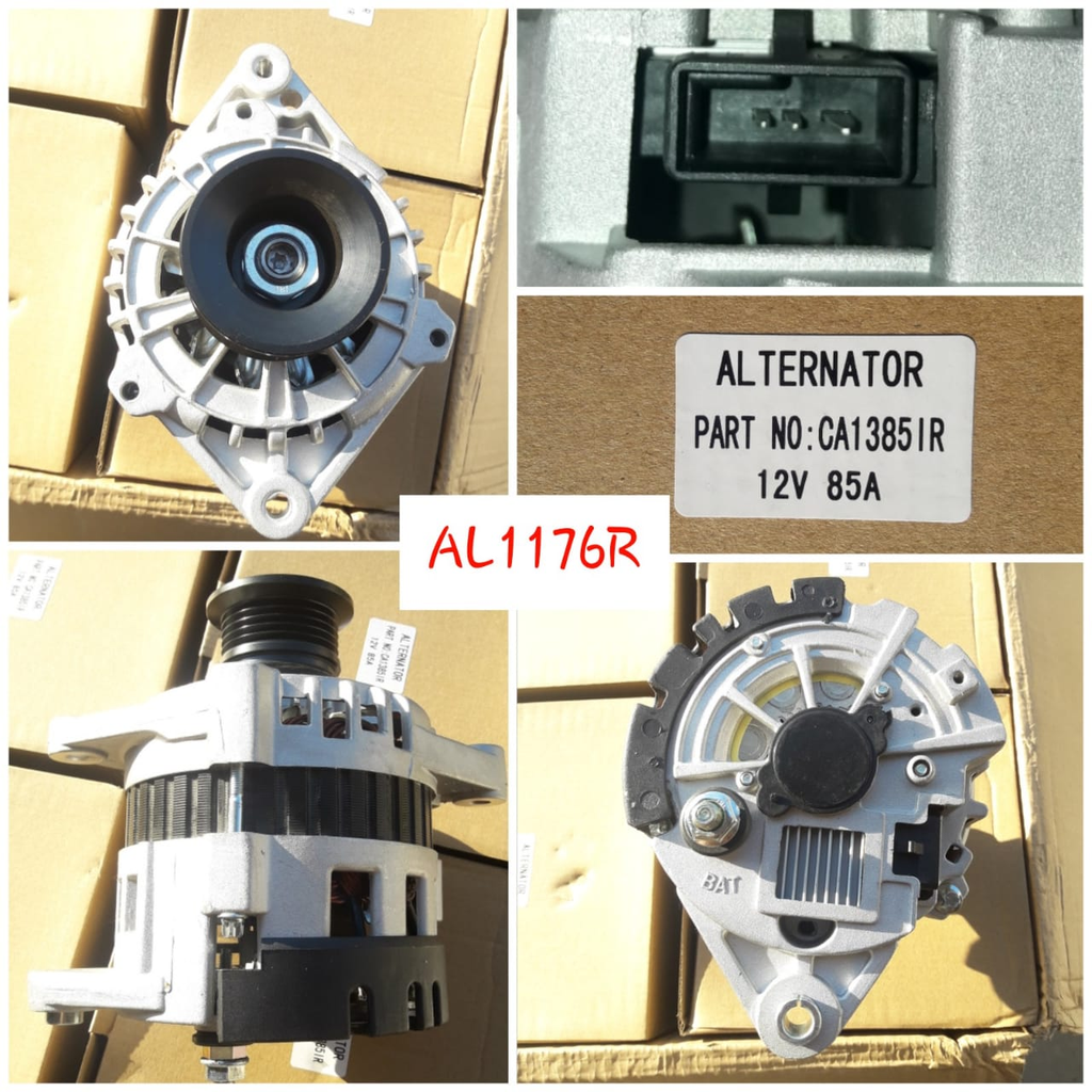 AL1176R - GM CHEVROLET 12V 80A D/F 5PK 3P ALTERNATOR