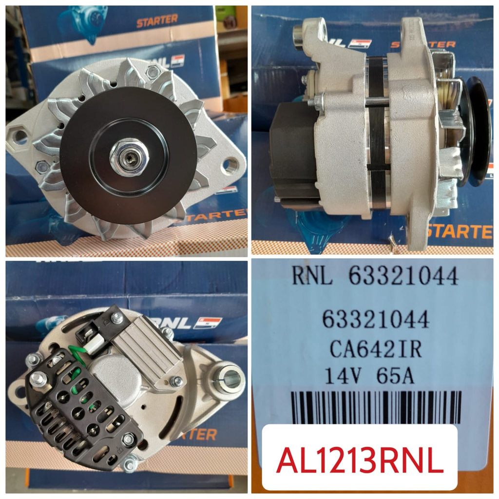 AL1213RNL-ISK FIAT MGLI 12V 60A ALTERNATOR  