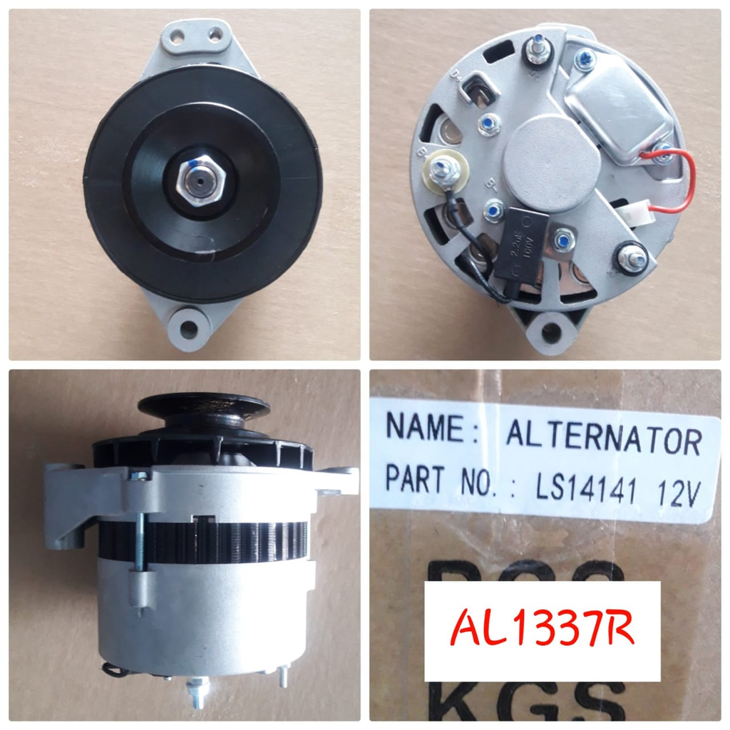 AL1337R-JOHN DEERE 12V 55A 2B UP 1V ALTERNATOR