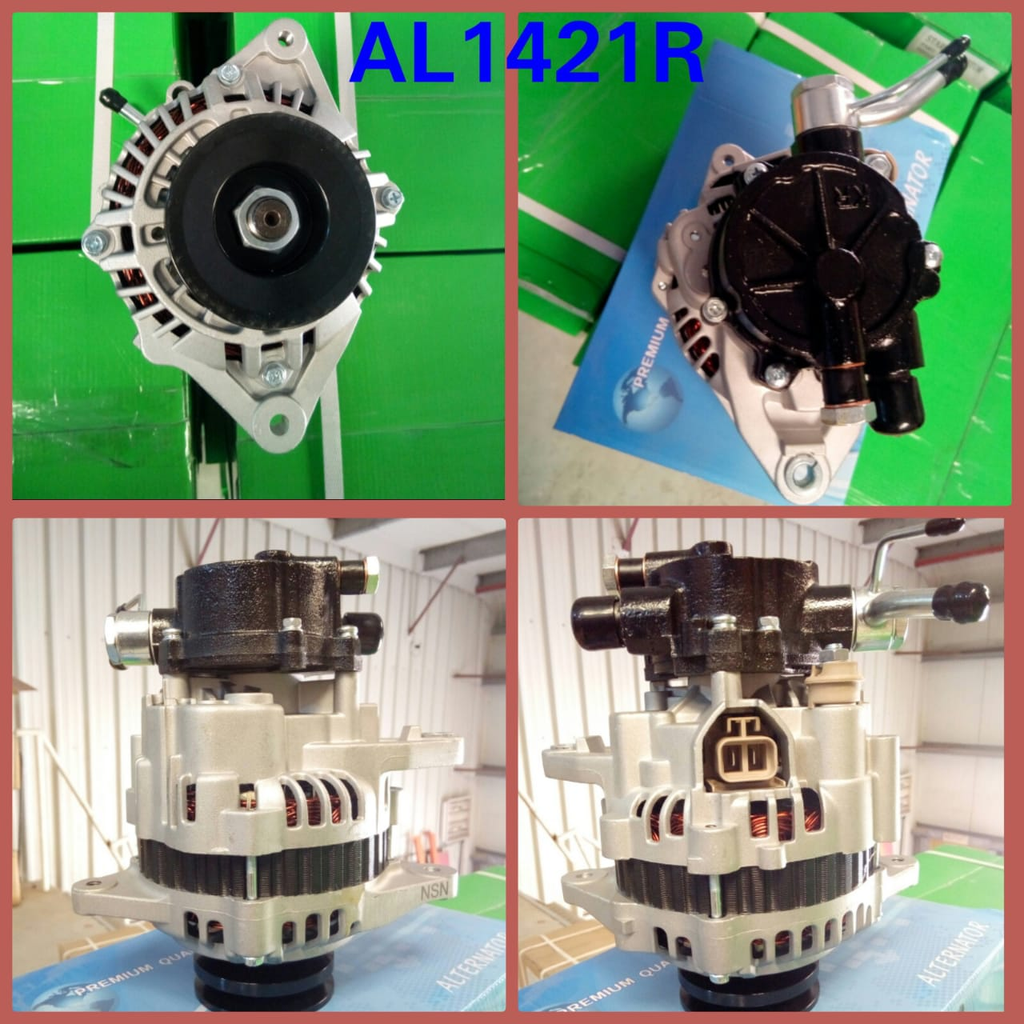 AL1421R-MITS L200 N/M 12V 65A W/PUMP ALTERNATOR