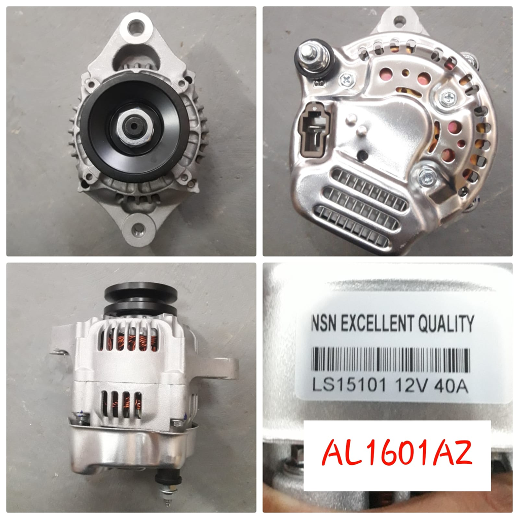 AL1601AZ   - ND 12V 40A 2PIN B/B S/P ALTERNATOR