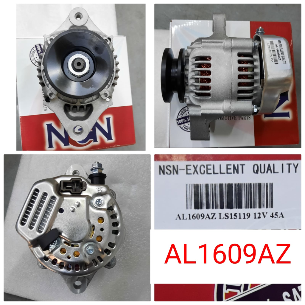 AL1609AZ   - ND MILLER 12V 35-45A 2P U/BOLT ALTERNATOR