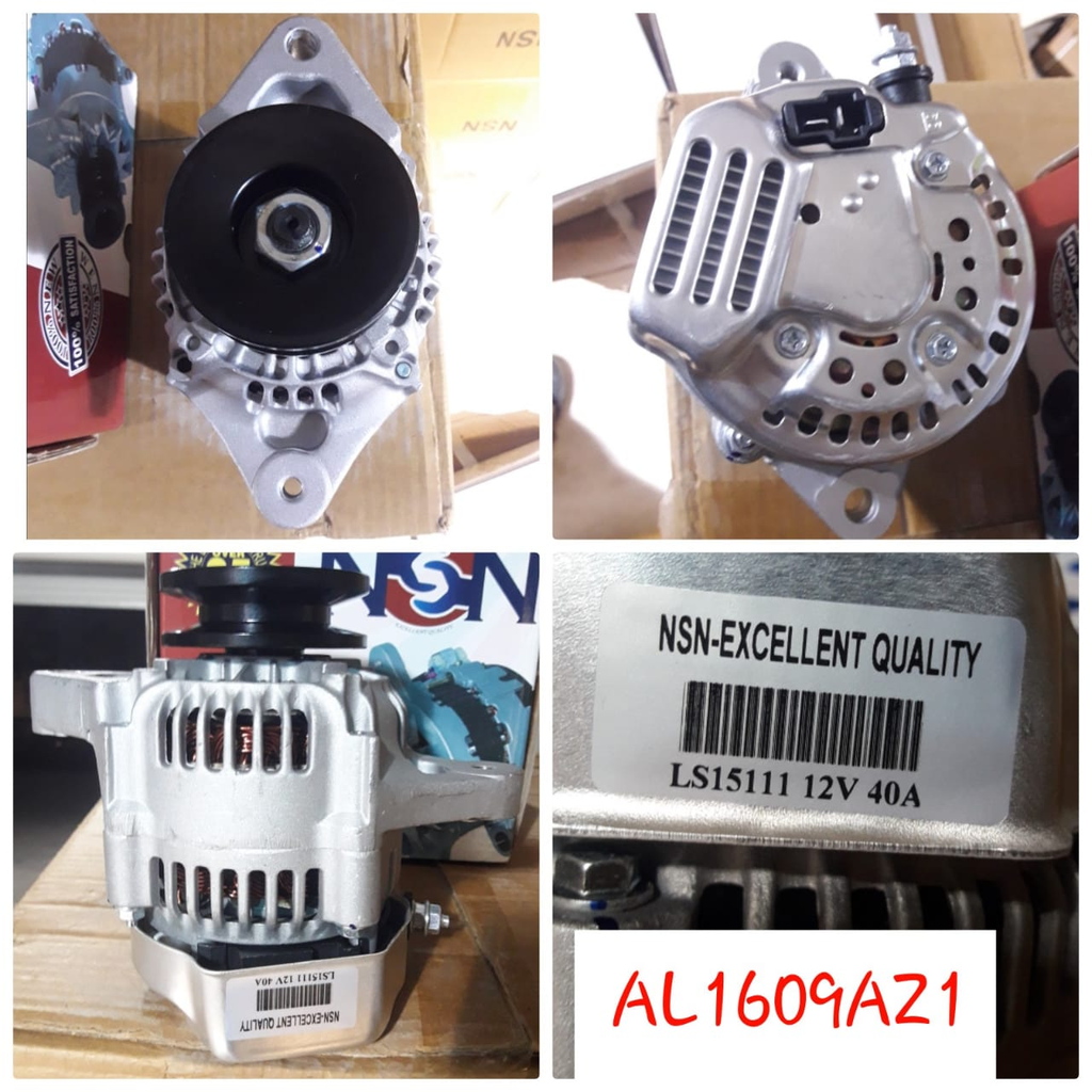 AL1609AZ1-ND 12V 35-45A 2P 147MM U/B LONG LENGTH FIT ALTERNATOR