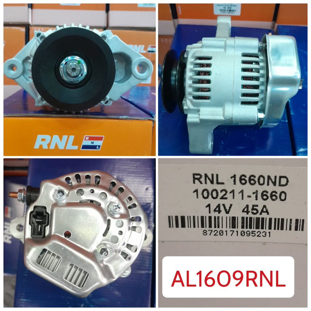 AL1609RNL- ND MILLER 12V 40A 2P U/BOLT ALTERNATOR
