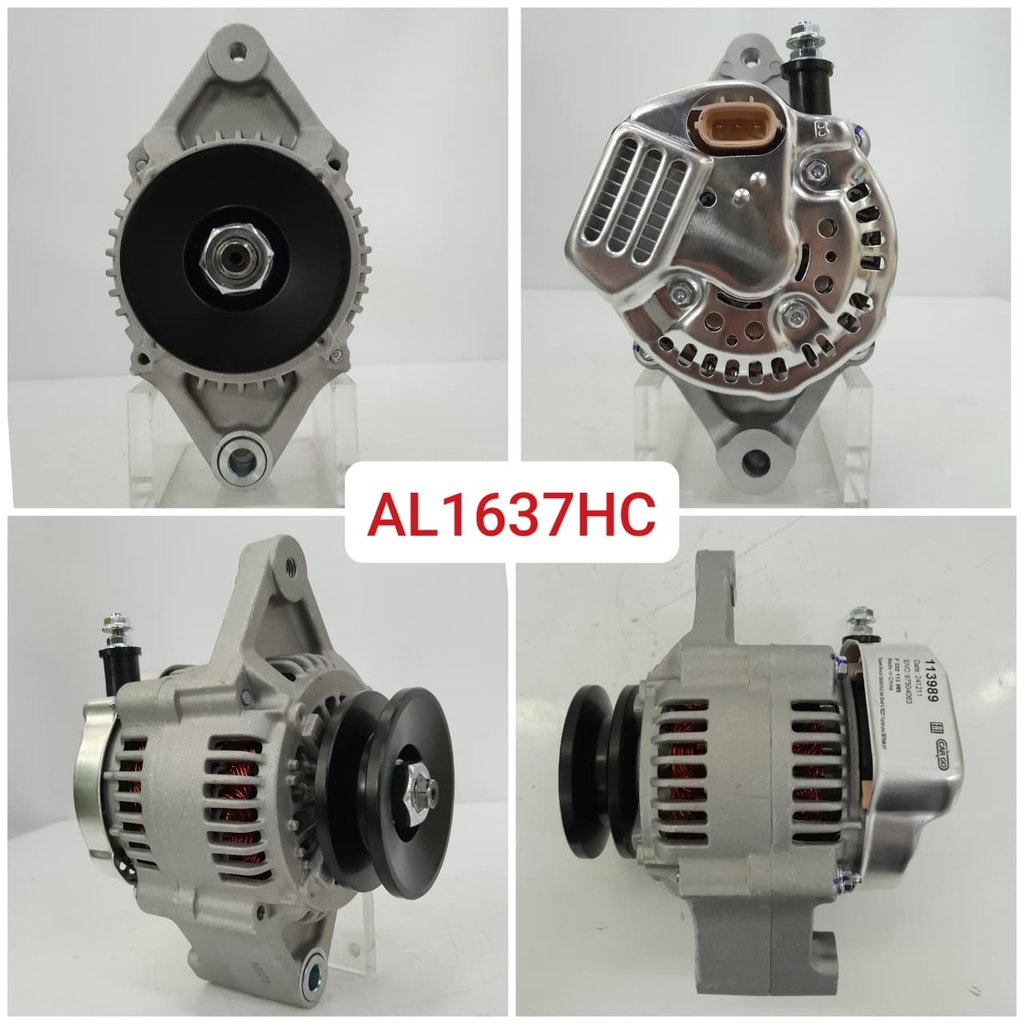 AL1637HC-ND 12V 50A 3P STR LONG U/BOLT ALTERNATOR