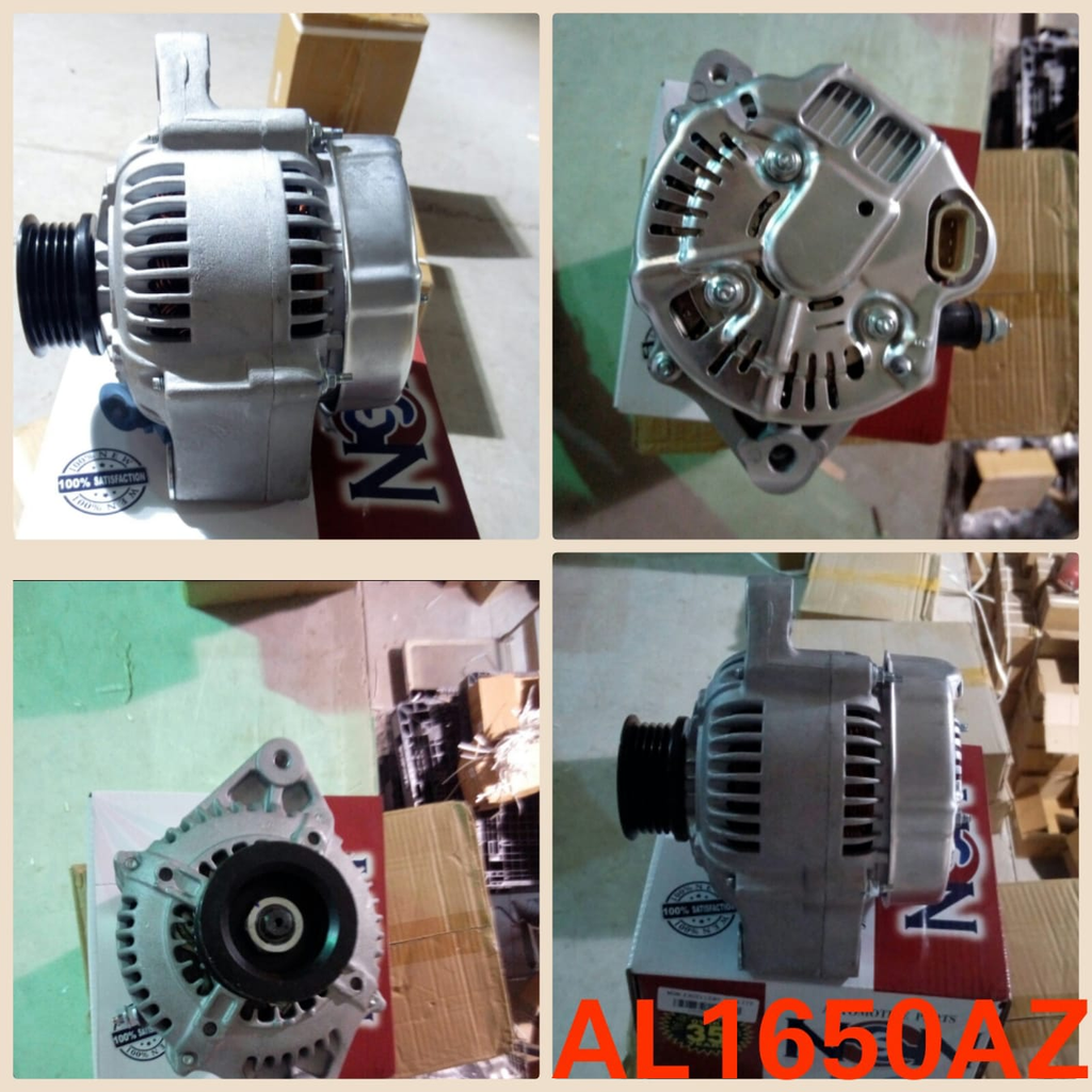 AL1650AZ   - ND 12V 75A MED LONG 3P CROSS R/EAR ALTER