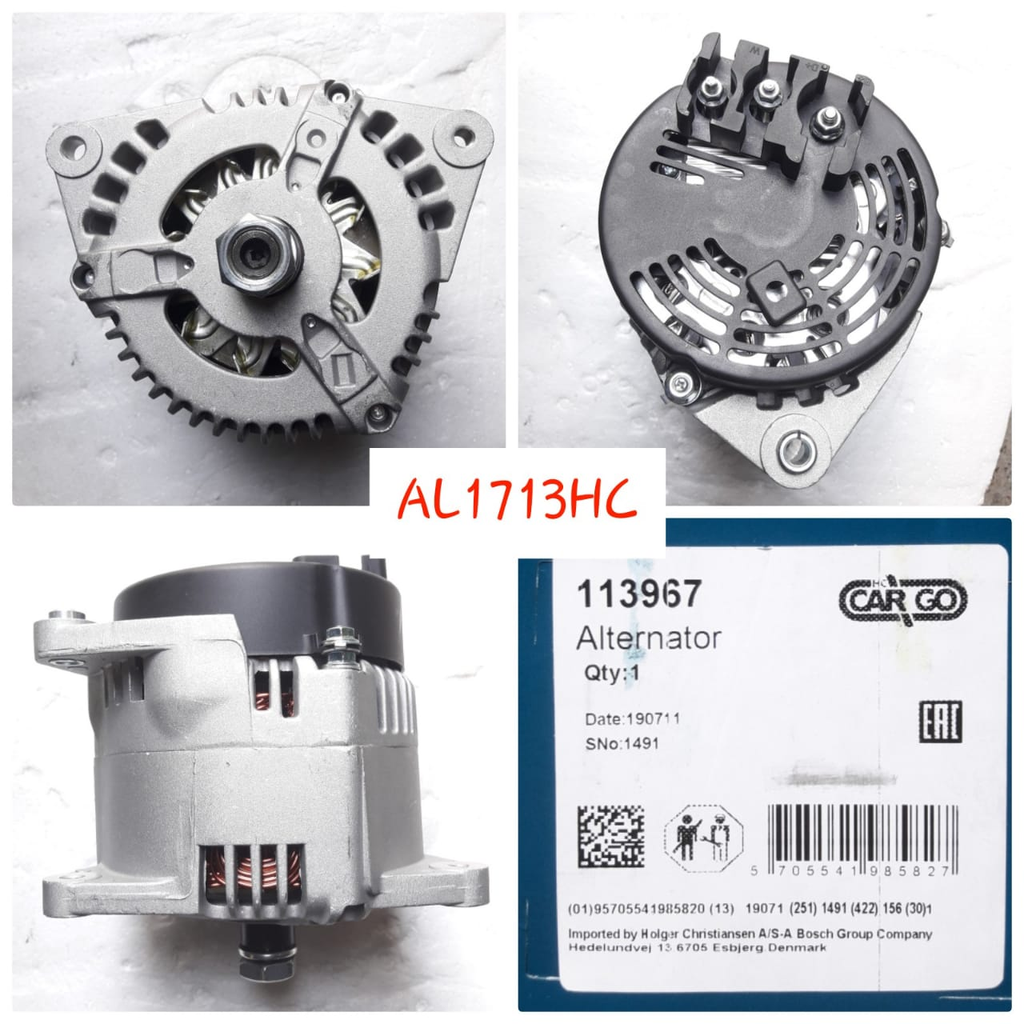 AL1713HC-PERKIN 1100 12V 120A ALTERNATOR