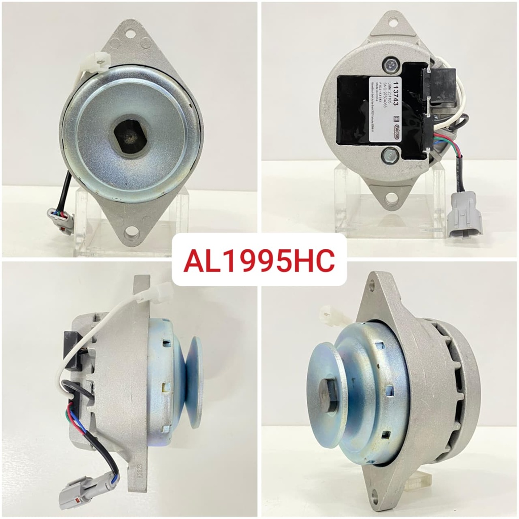 AL1995HC-YANMAR 12V 20A STR EAR MAG 3W ALTERNATOR