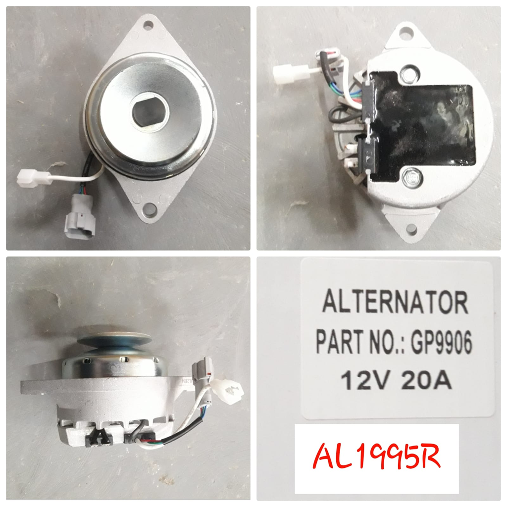 AL1995R   - YANMAR 12V 20A MAGNETIC GENERATOR ALTERN