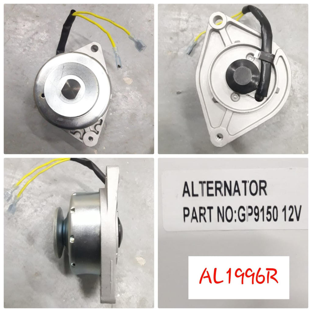 AL1996R   - YANMAR 12V 20A LHE 2P MAGNETIC ALTERNATO