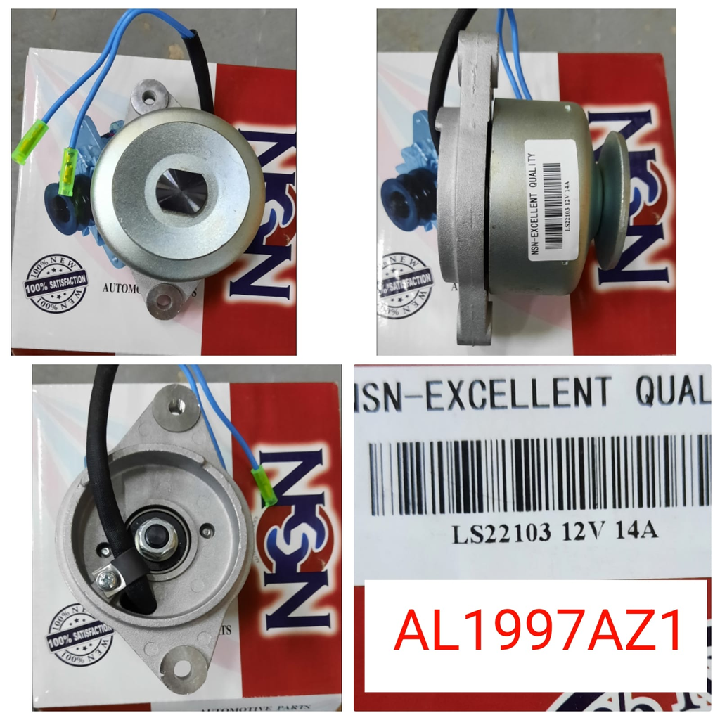 AL1997AZ1- YANMAR 12V 14A MAG. LHE 2W ALTERNATOR