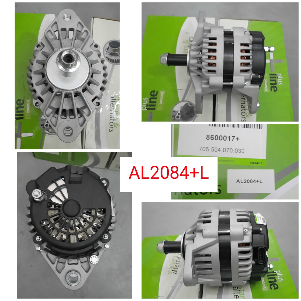 AL2084+L- CMN 24SI 24V 70A 4 PIN ALTERNATOR