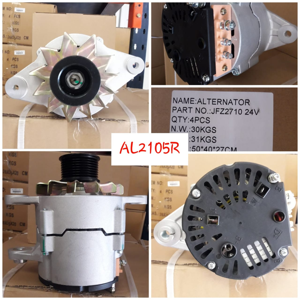 AL2105R   - CNA 24V 3FF 70A 8PK STR.ALTERNATOR