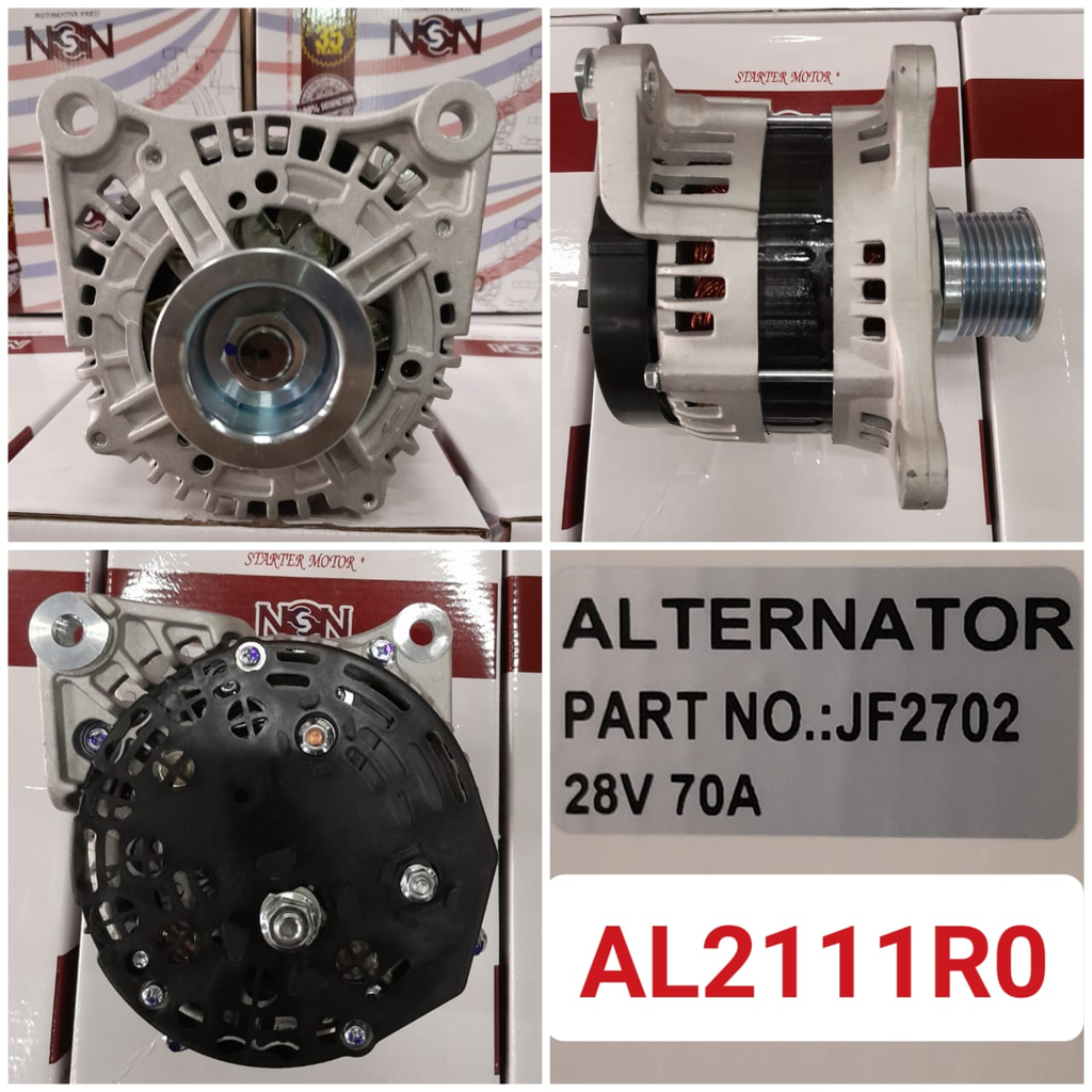 AL2111R0-CNA 24V 70A 3FF RH ALTERNATOR