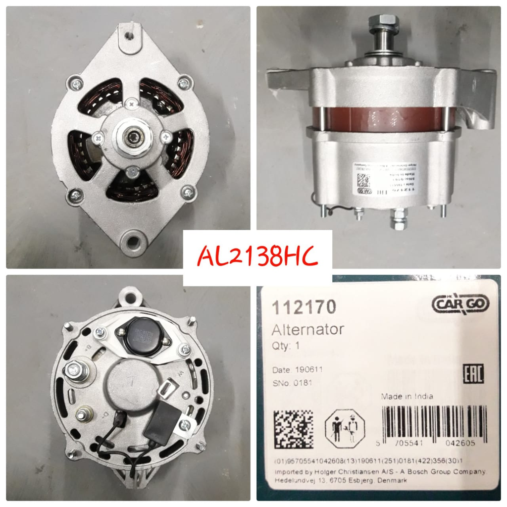 AL2138HC-DTZ 24V 30A 2 EAR I 8PK ALTERNATOR
