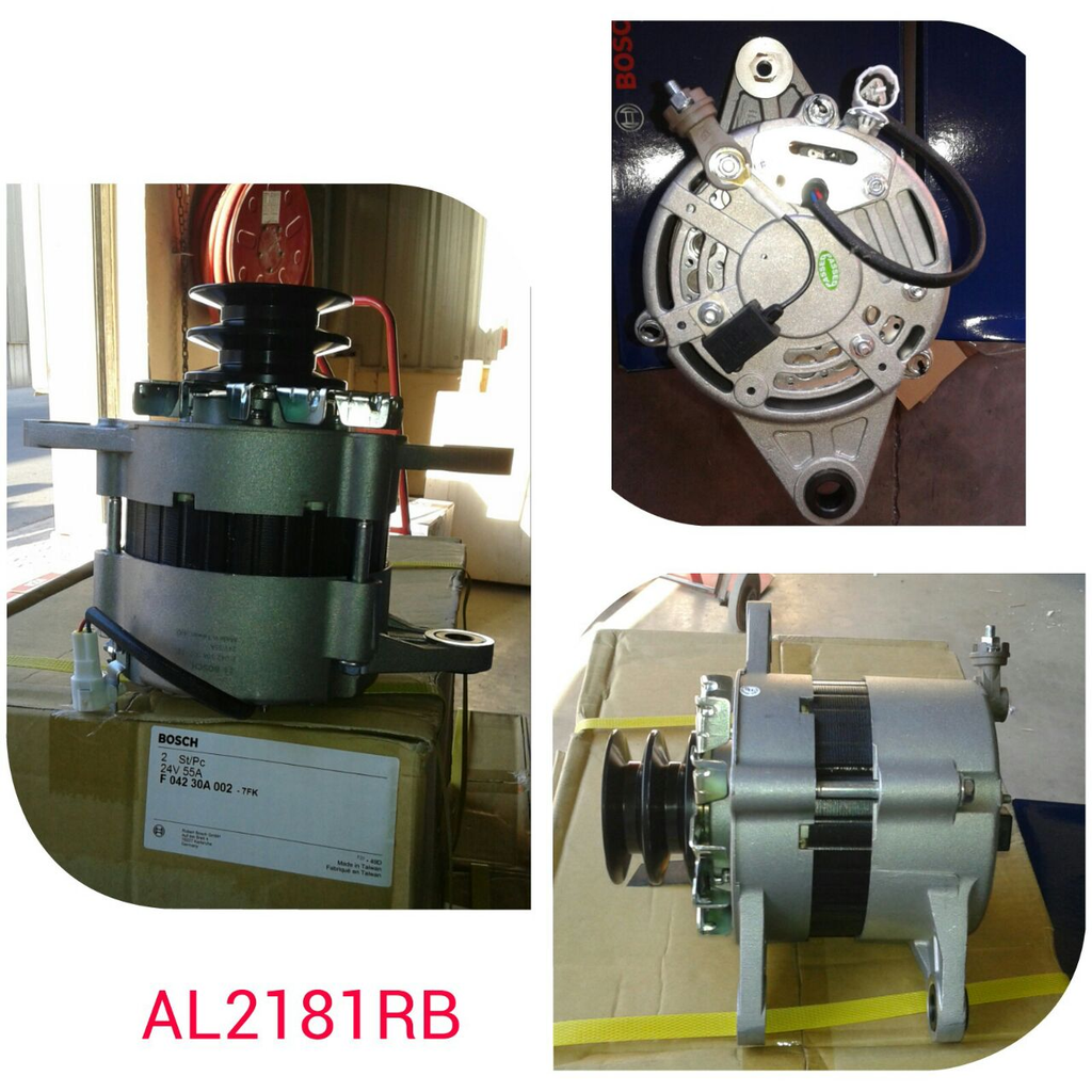 AL2181RB- BOSCH HINO FE6/HO7C 24V 55A ALTERNATOR