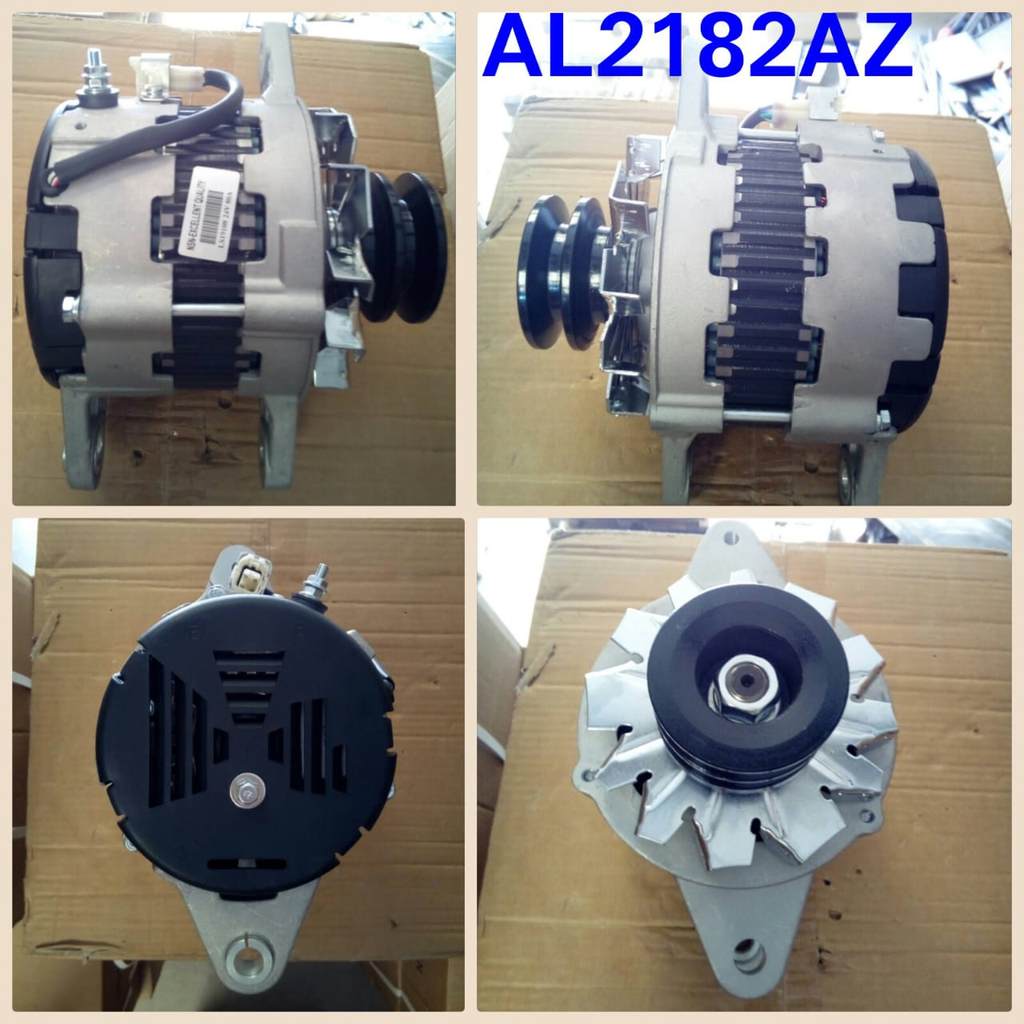 AL2182AZ   - HINO J08C 24V 80A 4P WHITE GRIP ALTERNATOR