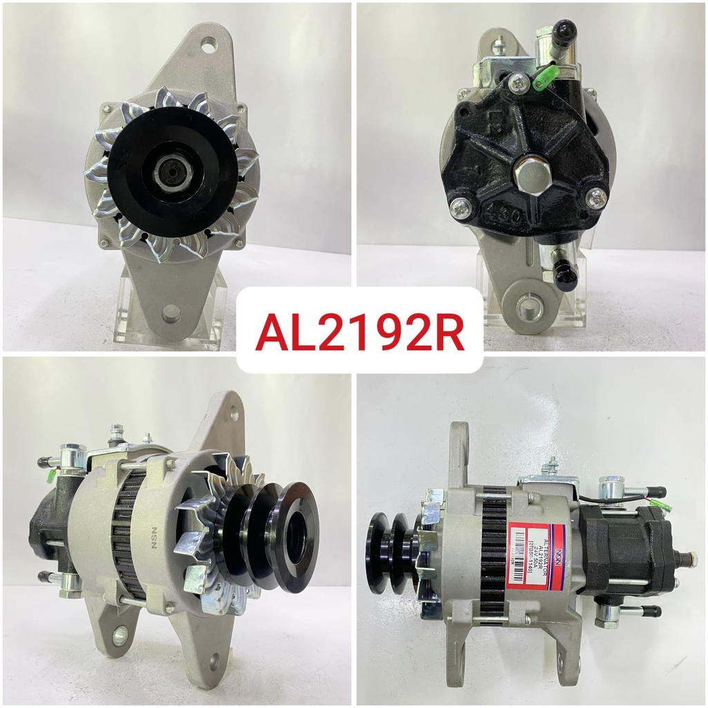 AL2192R   - HINO 24V 50A+6BD1 BEND EAR TY PUMP ALTER