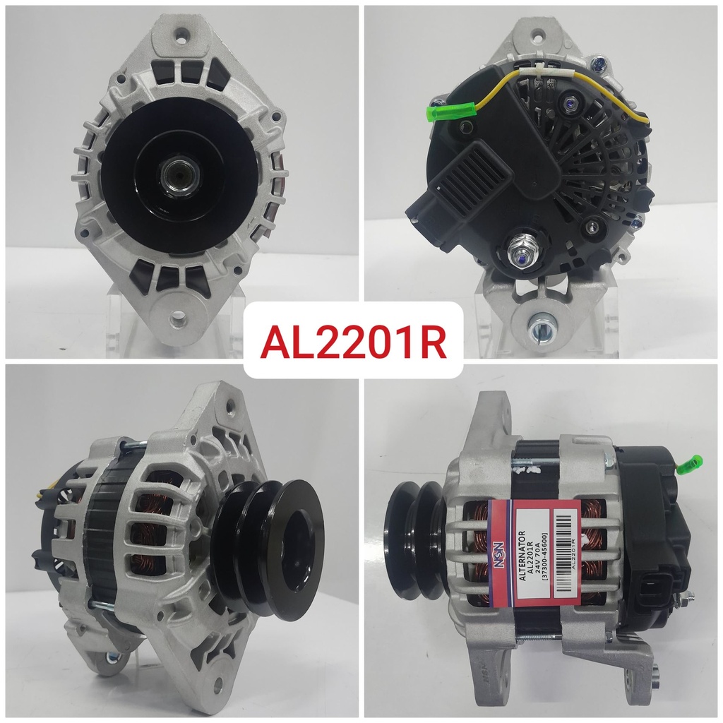 AL2201R- VALEO/HYUNDAI 24V 70A D/F 2V 2P UP ALTERNATOR