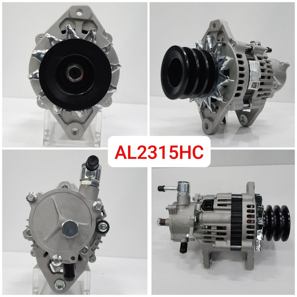 AL2315HC-IZU NPR 24V 50A 3PULLEY+1 PIN BLACK PUMP ALTERNATOR