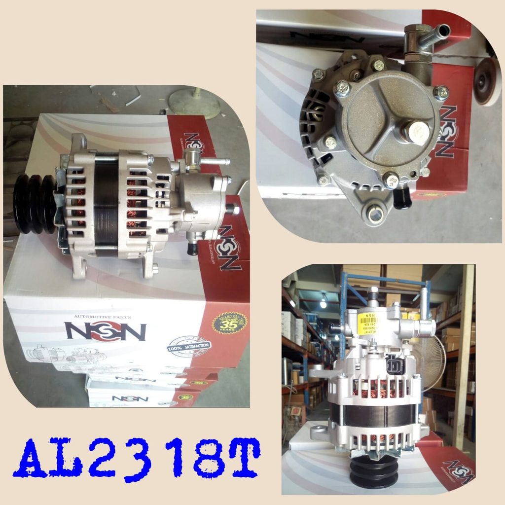 AL2318T-IZU NPR 24V 80A 3 PULLEY ALTERNATOR