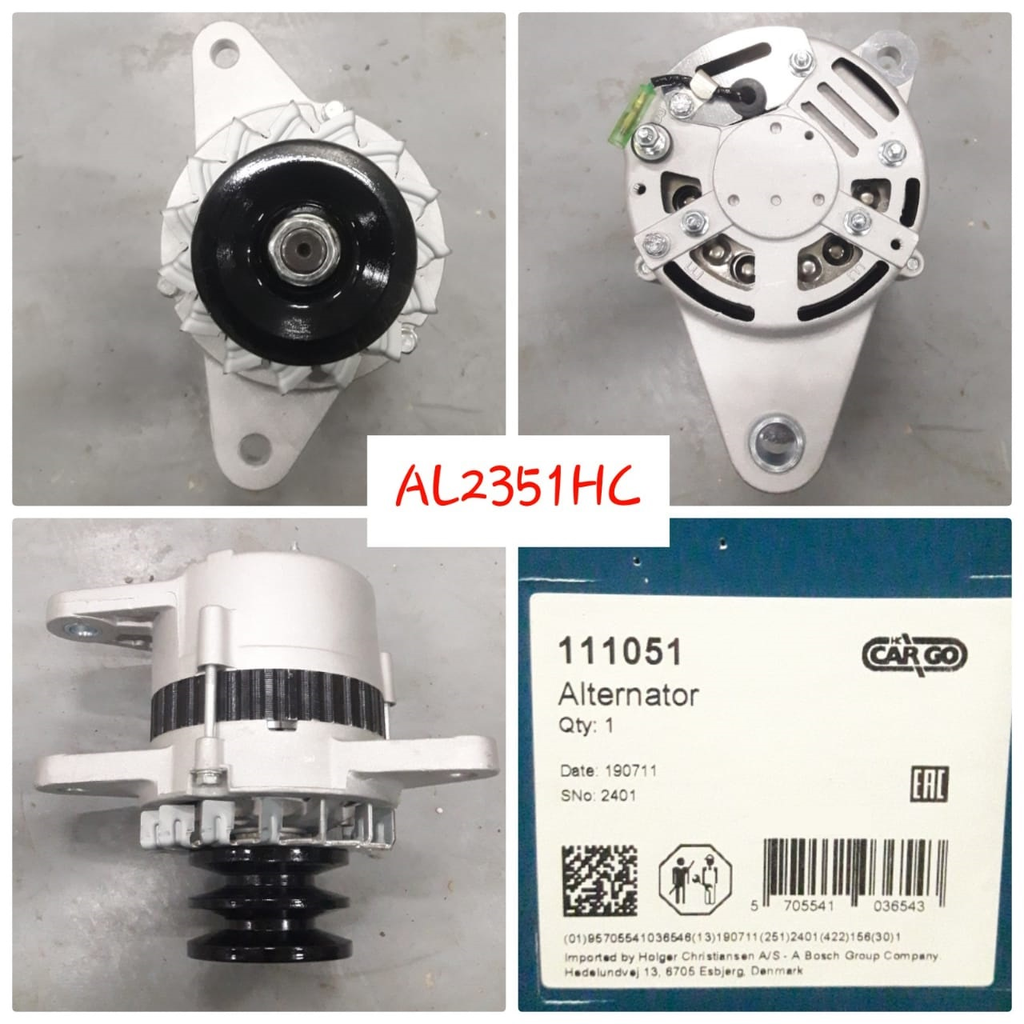 AL2351HC - KOMATSU 24V 25A DP LHE ALTERNATOR