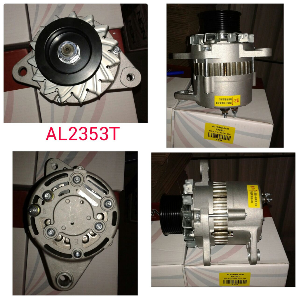 AL2353T   - KOMATSU 24V 30A 8PK RHE ALTERNATOR