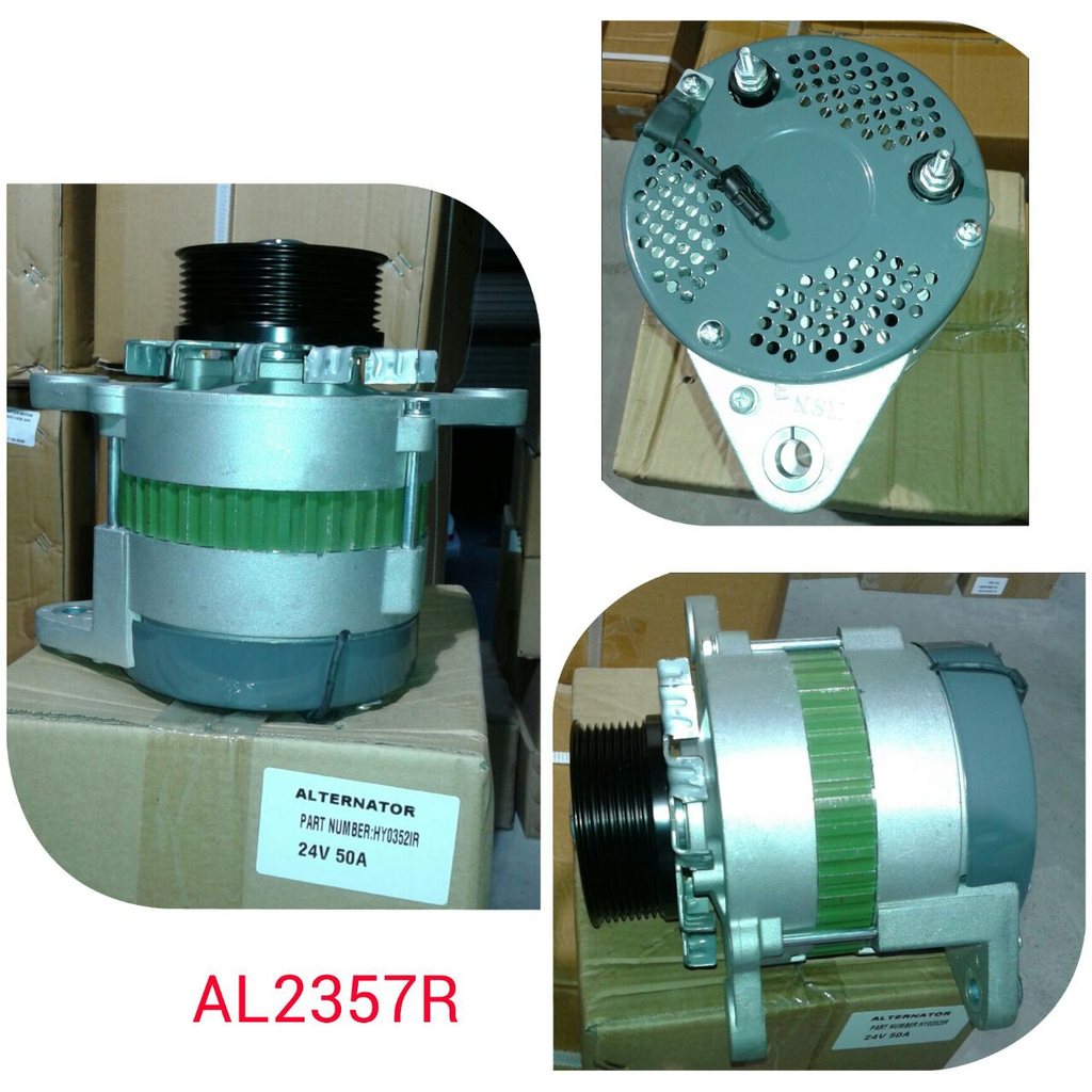 AL2357R   - KOMATSU OEM 6D105 BIG 24V 50A 8PK ALTERN