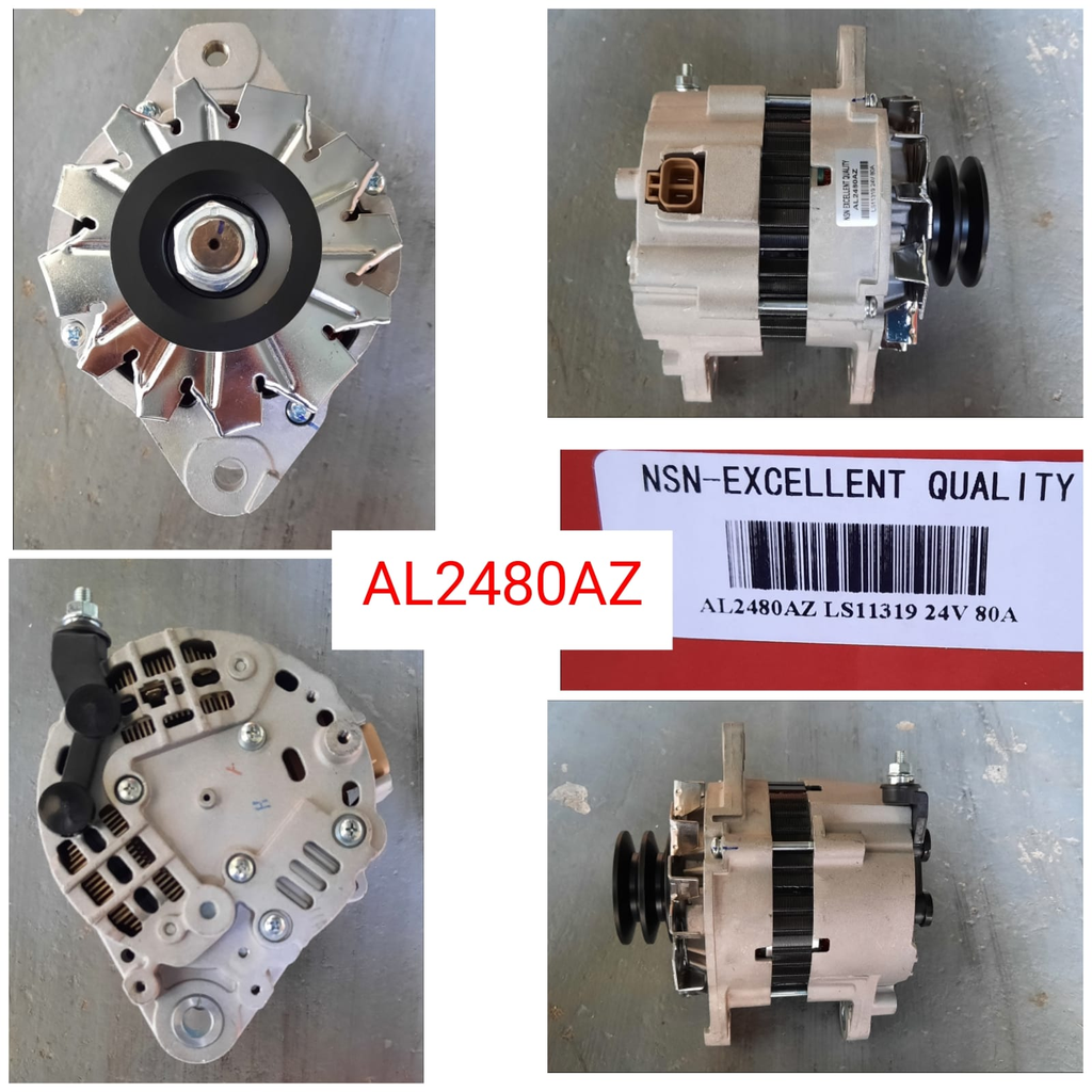 AL2480AZ   - MITS ROSA 24V 80A ALTERNATOR
