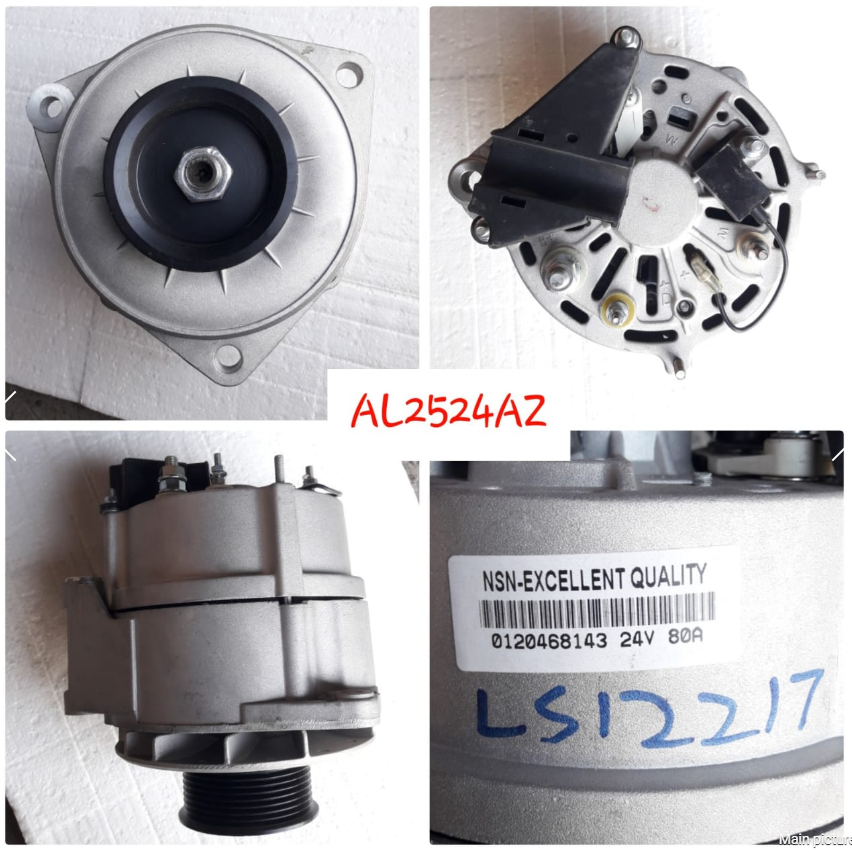 AL2524AZ   - MCD O/M 24V 100A 9PK ALTERNATOR