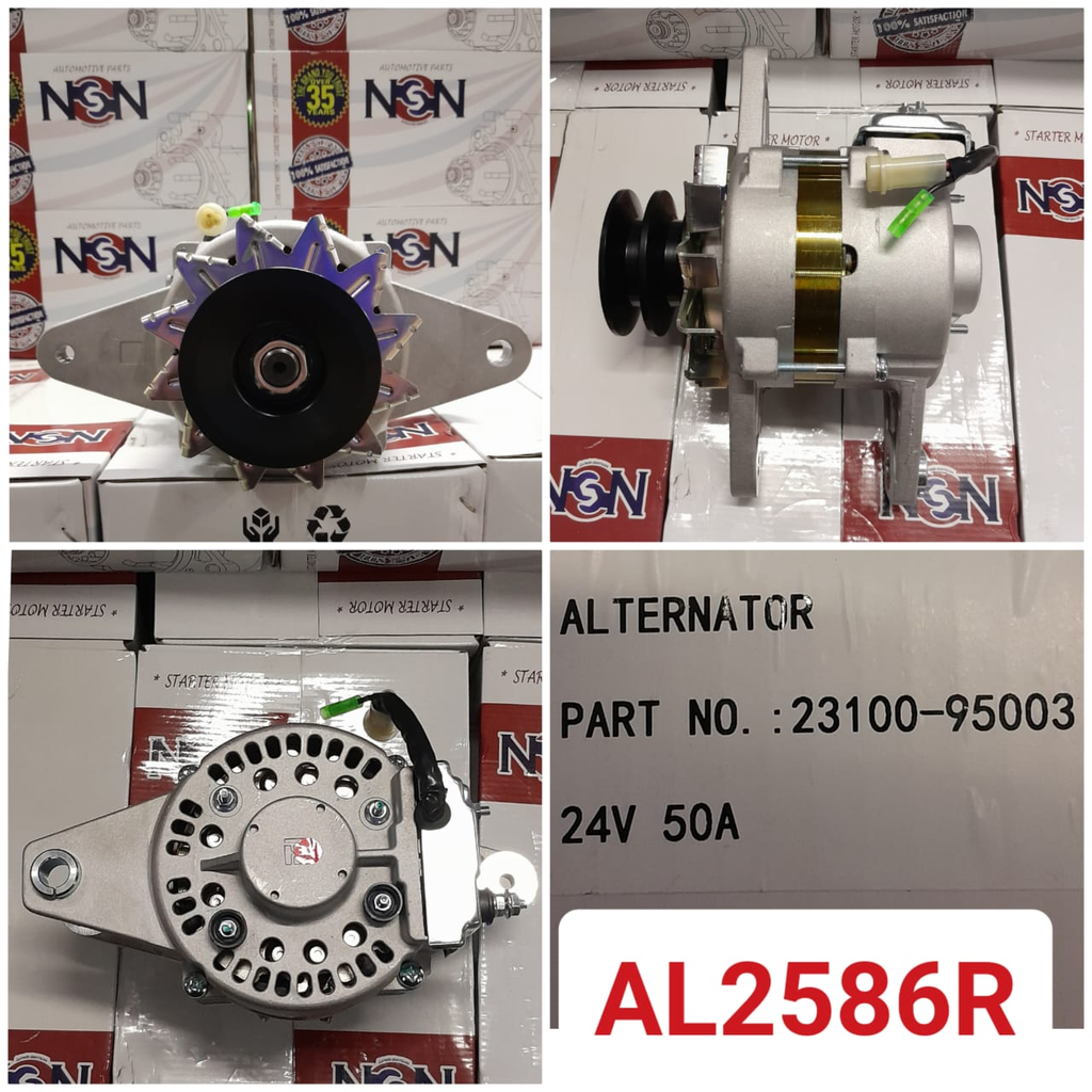 AL2586R-NSSN PD6 RE8 24V 50A ALTERNATOR