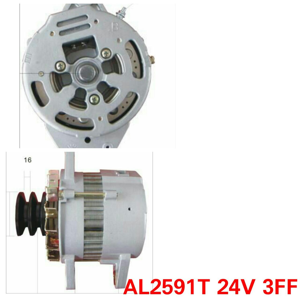 AL2591T   - NSSN NKO 10PEI OEM 24V 40A 3FF ALTER