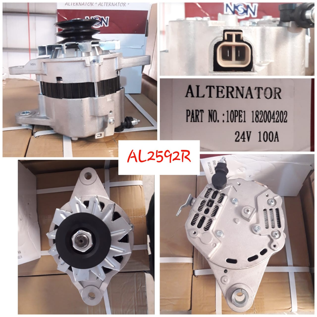 AL2592R- NSSN 10PE1(MTS TYPE)24V 50A ALTERNATOR