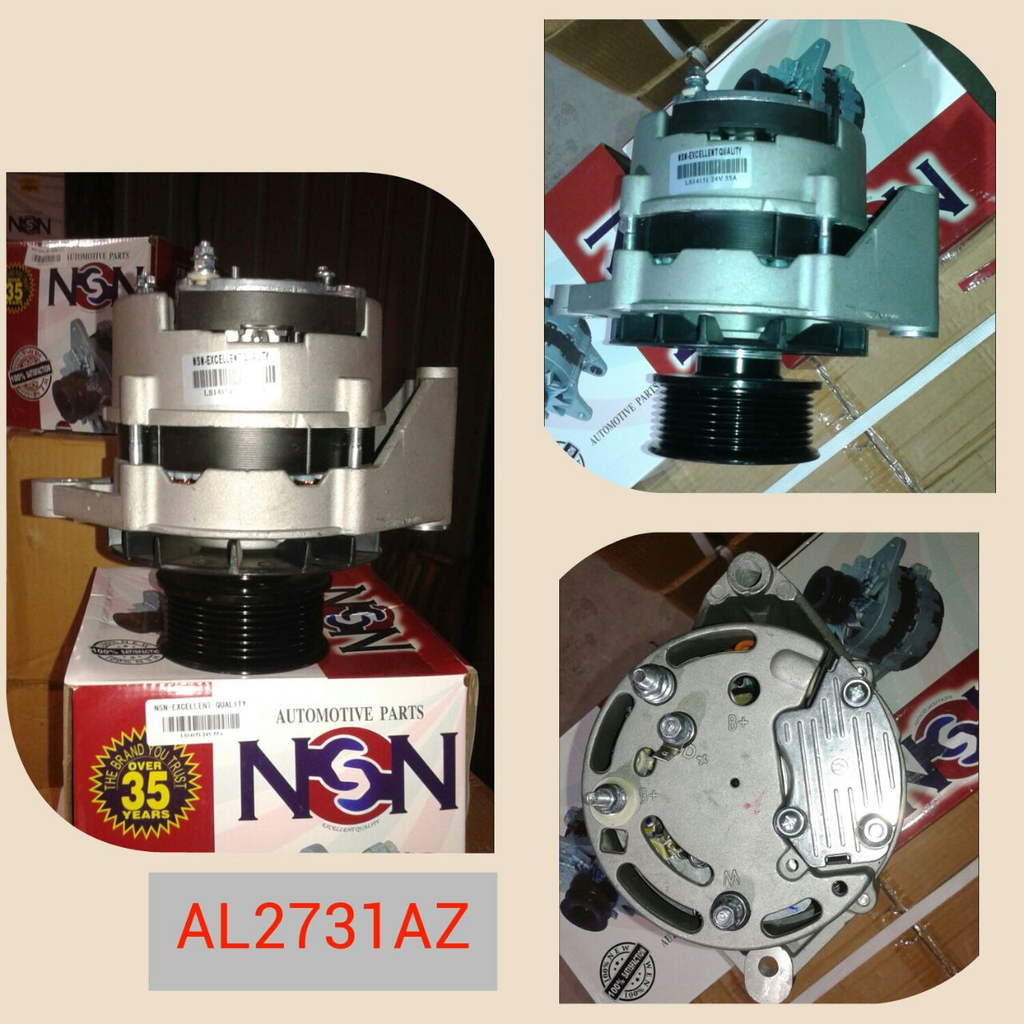 AL2731AZ- PERKIN PRESTOLITE 24V 55A ALTERNATOR