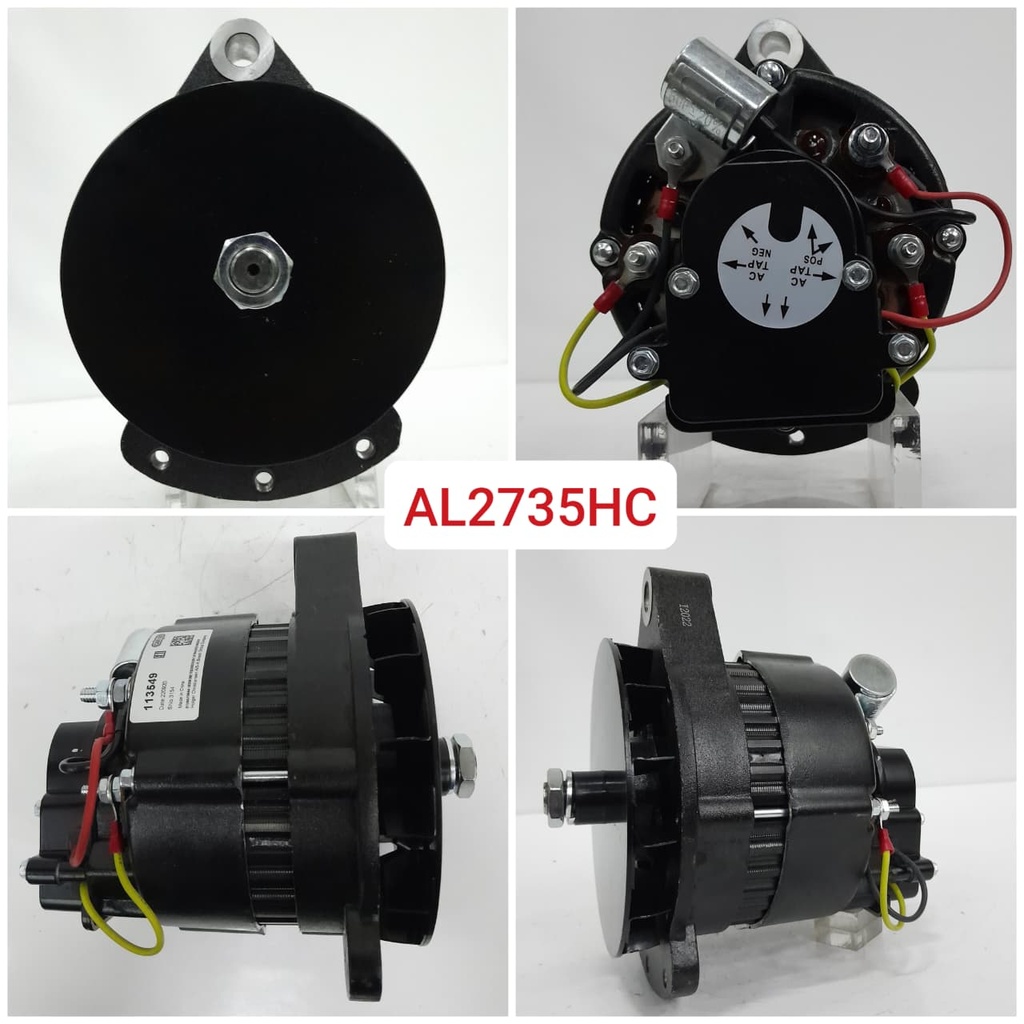 AL2735HC-PRESTOLINE T/KING 3 BOLT UP 24V 35A ALTERNATOR