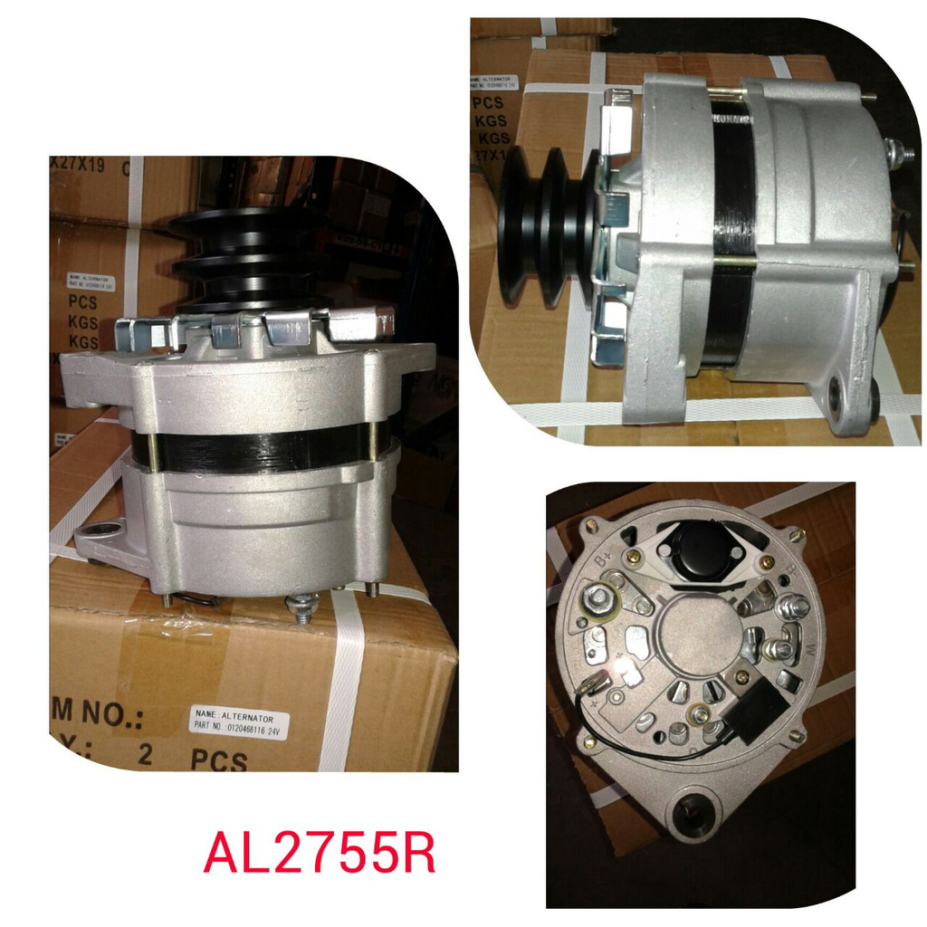 AL2755R   - SCN 24V 80A SMALL FOUND ALTERNATOR