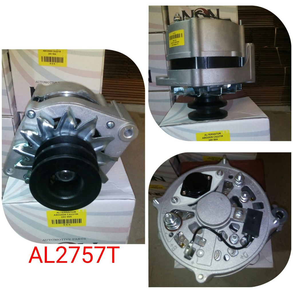 AL2757T   - SCN 24V 55A LONG FOUND ALTERNATOR
