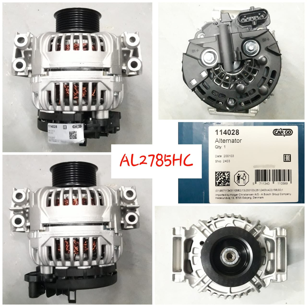 AL2785HC-SCN N/M 24V 80A ACT TYPE ALTERNATOR