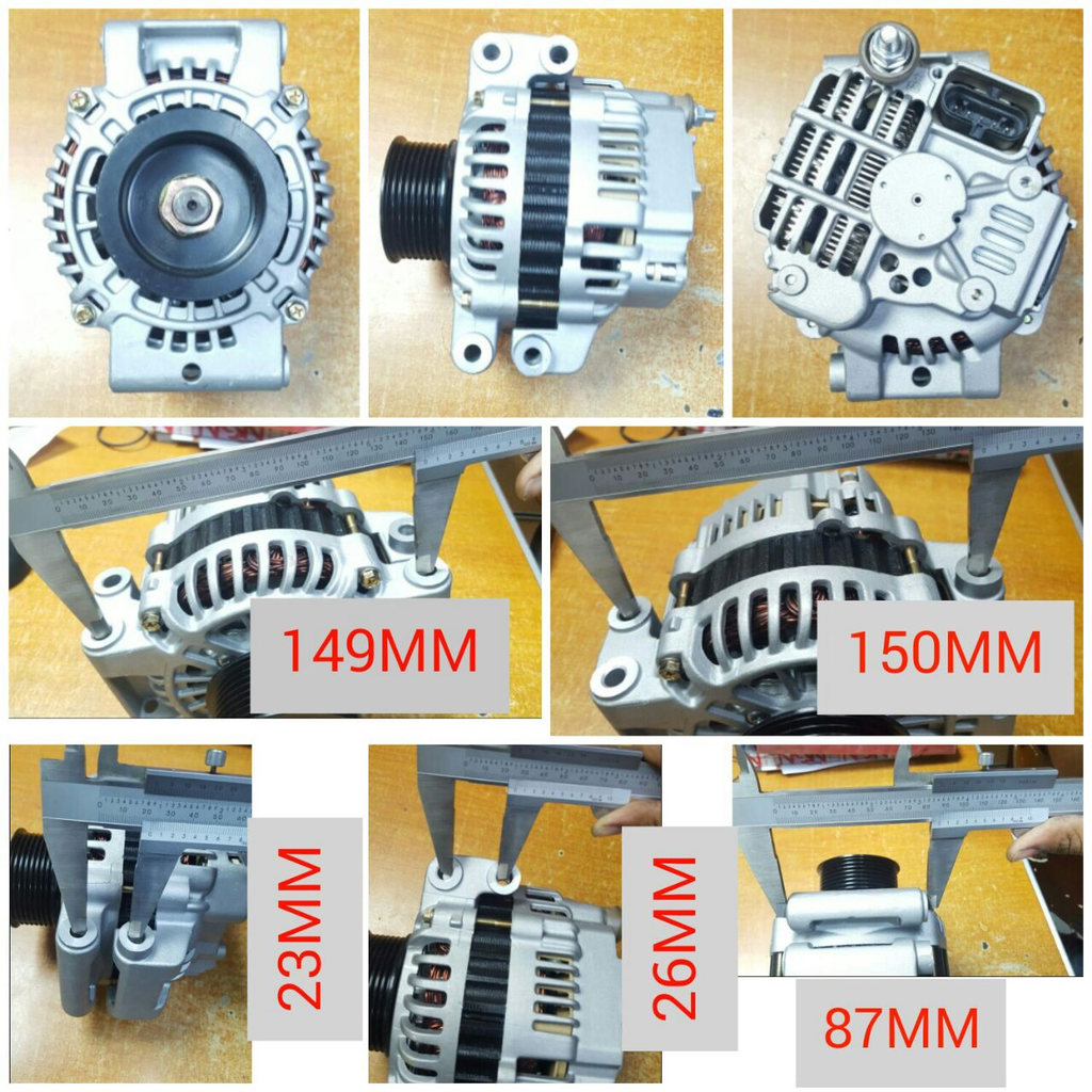 AL2786R   - SCN/MITS N/M 24V 100A ACT TYPE 23MM ALTERN