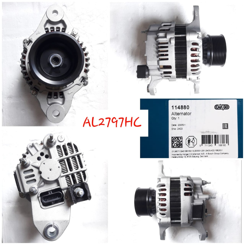 AL2795HC-RNT N/M 24V 110A 5 PIN ALTERNATOR