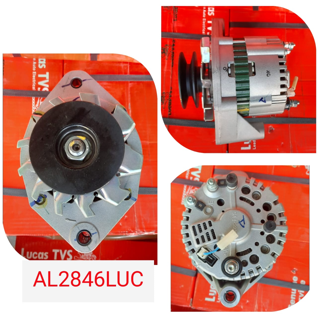 AL2846LUC- ASHOKE LEY STALLION SA28 24V 55A  ALTERNATOR